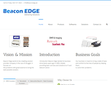 Tablet Screenshot of beaconedge.pk